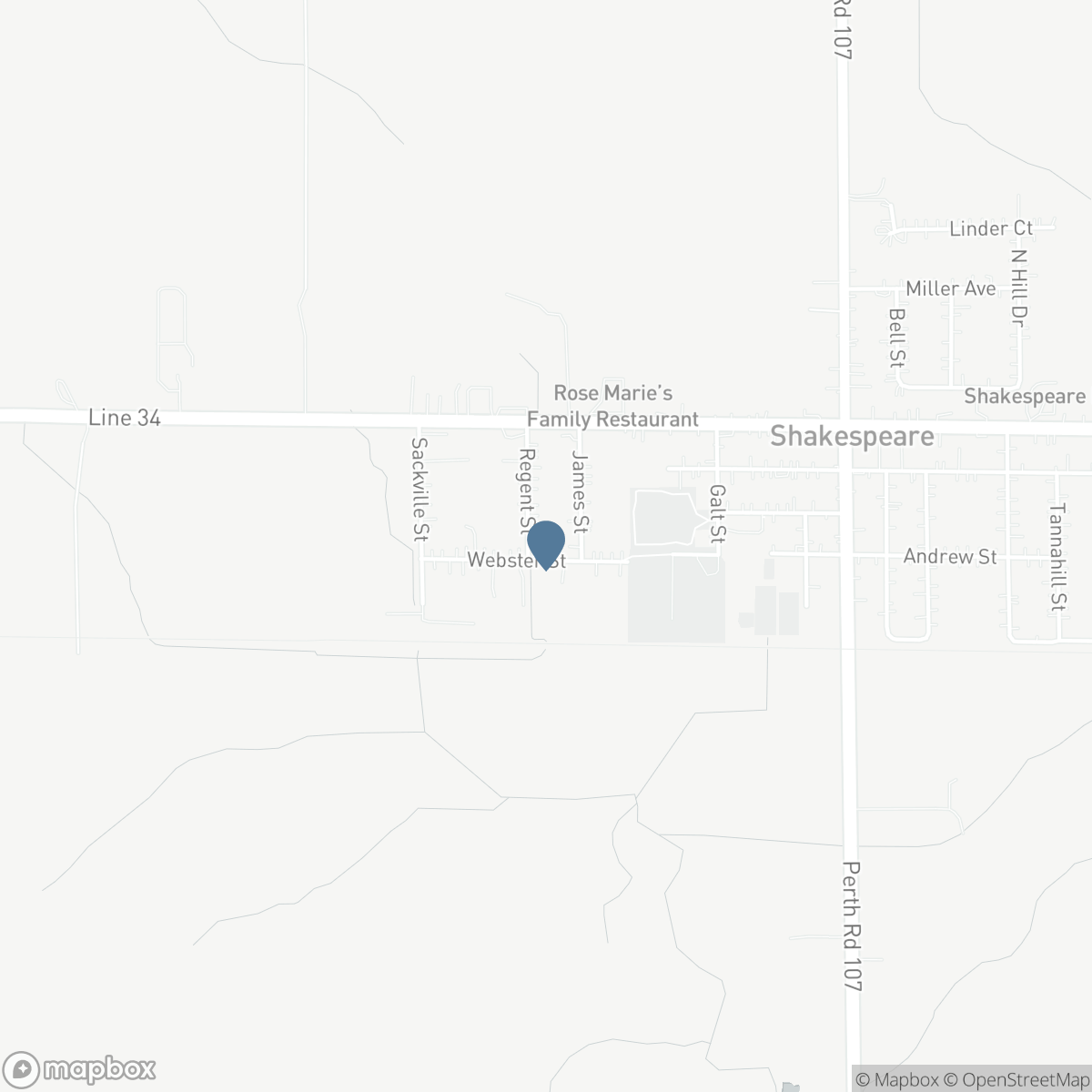 2256 WEBSTER STREET, Perth East, Ontario N0B 2P0